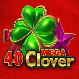 40 Mega Clover online game logo by Amusnet Interactive on twinncasino.com