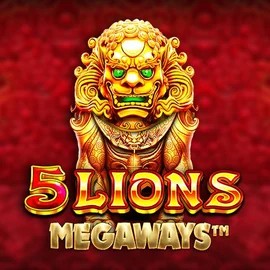 5 Lions Megaways by Pragmatic Play, showcased at twinncasino.com – game logo