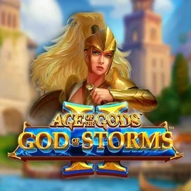 Age Of The Gods: God Of Storms 2 slot visual from Playtech available on twinncasino.com