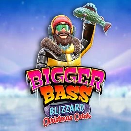 Bigger Bass Blizzard Christmas Catch slot logo by Pragmatic Play at Twin Casino