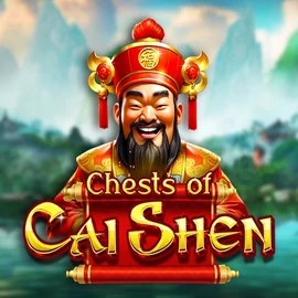 Chests of Cai Shen online game logo by Pragmatic Play on twinncasino.com