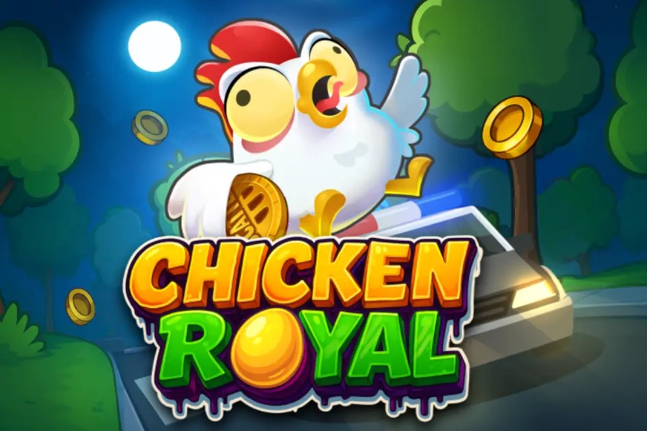 Play the Chicken Royal slot by InOut on Twin Casino