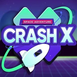 Crash X logo by Turbo Games Twin Casino