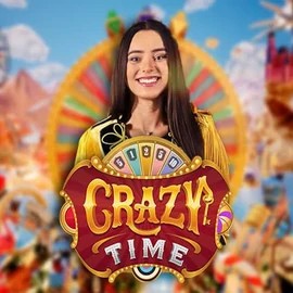 Play the Crazy Time slot by Evolution on Twin Casino