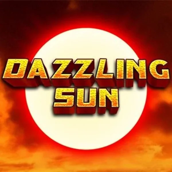 Dazzling Sun slot logo by Win Studios at Twin Casino