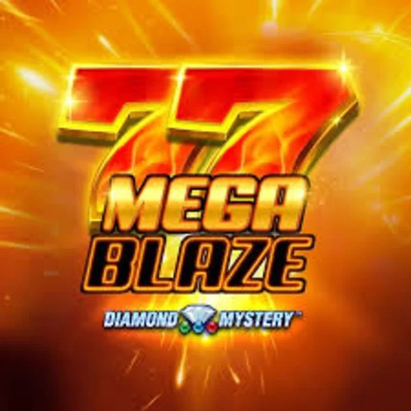 Diamond Mystery Mega Blaze slot logo by Greentube at Twin Casino
