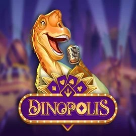 Dinopolis online game logo by Push Gaming on twinncasino.com
