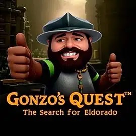 Logo of Gonzo's Quest from NetEnt at Twin Casino