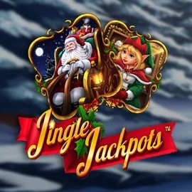 Official Jackpots logo: Jingle Jackpots by Dragon Gaming at Twin Casino