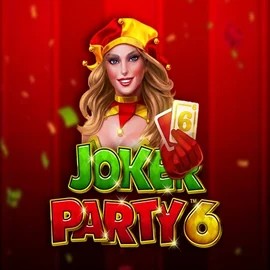 Joker Party 6 slot logo by Greentube at Twin Casino