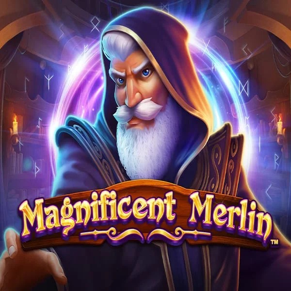 Magnificent Merlin logo – Slots by Greentube at Twin Casino