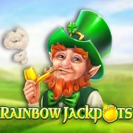 Rainbow Jackpots by Red Tiger Gaming, showcased at twinncasino.com – game logo