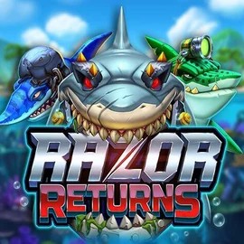 Razor Returns logo by Push Gaming at Twin CasinoRazor Returns