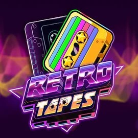 Logo of Retro Tapes from Push Gaming at Twin Casino