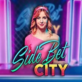 Official Live Casino logo: Side Bet City by Evolution at Twin Casino