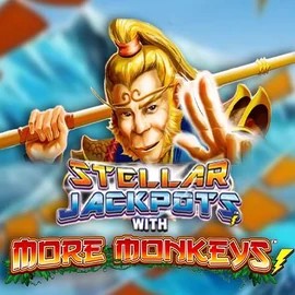 Play the Stellar Jackpots with More Monkeys slot by Lightning Box Game on Twin Casino