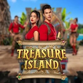 Treasure Island online game logo by Pragmatic Play on twinncasino.com