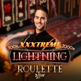 Live Casino logo of XXXtreme Lightning Roulette from Evolution at Twin Casino